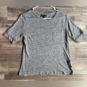 Banana Republic Small 100%Linen Gray Shirt
